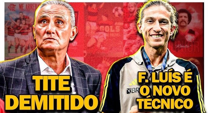 Tite é demitido pelo Flamengo; Filipe Luís assume interinamente