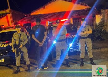 Durante bloqueio policial, equipe militar de Niquelândia aborda e prende procurado pela justiça