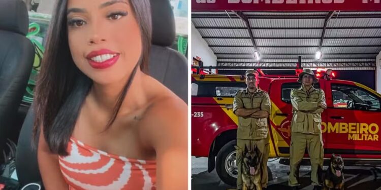 Força-tarefa que procura vendedora desaparecida faz buscas no trabalho do marido dela e na casa em que moravam, dizem bombeiros