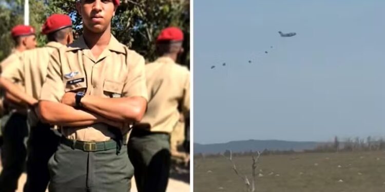 Treinamento de salto de paraquedas que matou militar deixou dez feridos, diz Exército