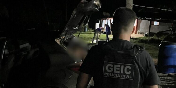 Polícia Civil prende investigado por homicídio ocorrido após um desentendimento entre trabalhadores rurais de Campinorte